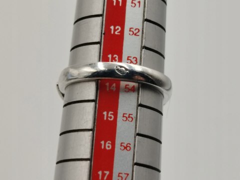 Piękny stary srebrny damski pierścionek BURSZTYN r.13/14 biżuteria VINTAGE