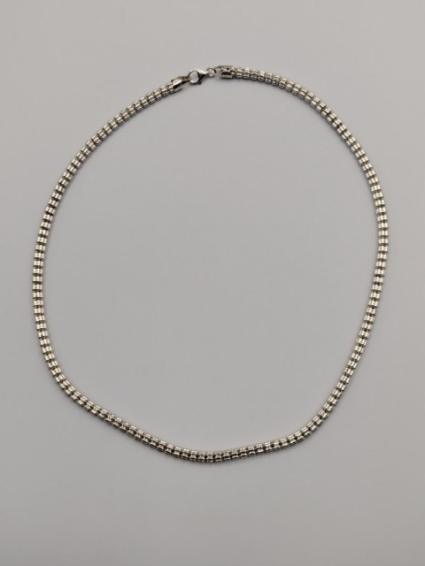 Piękny srebrny damski naszyjnik/łańcuszek SNAKE WĘŻYK ŻMIJKA srebro ITALY