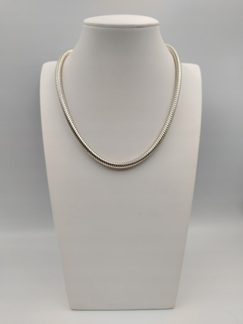 Piękny srebrny damski naszyjnik/łańcuszek SNAKE WĘŻYK ŻMIJKA srebro ITALY