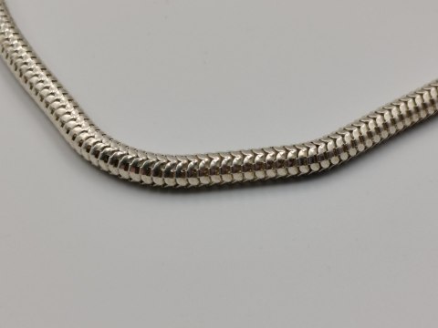 Piękny srebrny damski naszyjnik/łańcuszek SNAKE WĘŻYK ŻMIJKA srebro ITALY