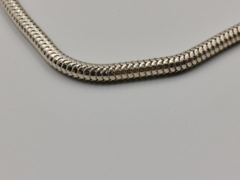 Piękny srebrny damski naszyjnik/łańcuszek SNAKE WĘŻYK ŻMIJKA srebro ITALY