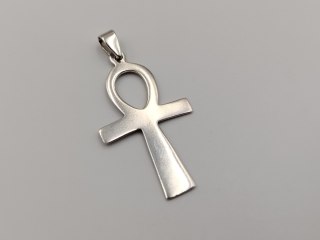 Piękny stary srebrny wisiorek KRZYŻ ANKH / KRZYŻ ŻYCIA srebro 925 VINTAGE