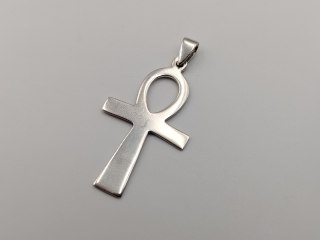 Piękny stary srebrny wisiorek KRZYŻ ANKH / KRZYŻ ŻYCIA srebro 925 VINTAGE
