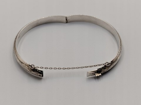 Stara srebrna damska bransoletka KOŁO BANGLA srebro 925 - biżuteria VINTAGE