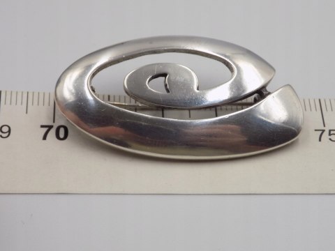 Piękna stara damska autorska srebrna broszka srebro 925 VINTAGE biżuteria