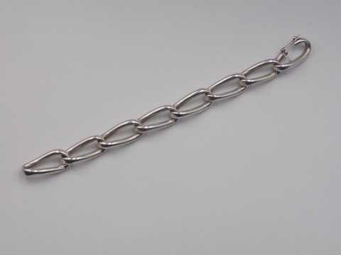 Piękna stara srebrna damska bransoletka - srebro 925 - biżuteria VINTAGE