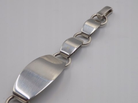 Stara piękna srebrna damska bransoletka srebro 800 - biżuteria VINTAGE