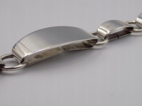 Stara piękna srebrna damska bransoletka srebro 800 - biżuteria VINTAGE