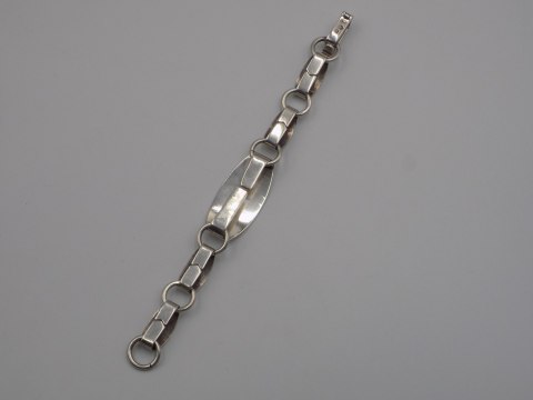 Stara piękna srebrna damska bransoletka srebro 800 - biżuteria VINTAGE