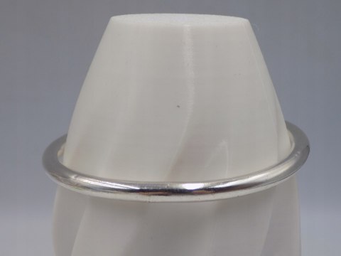 Stara srebrna damska bransoletka KOŁO BANGLA srebro 925 - biżuteria VINTAGE