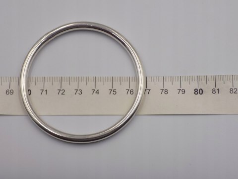 Stara srebrna damska bransoletka KOŁO BANGLA srebro 925 - biżuteria VINTAGE