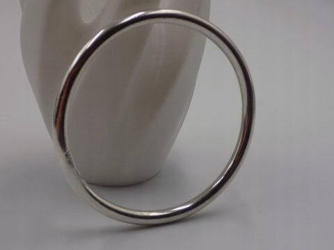 Stara srebrna damska bransoletka KOŁO BANGLA srebro 925 - biżuteria VINTAGE