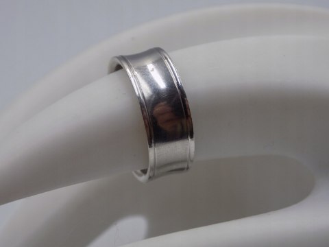 Stara srebrna piękna damska obrączka r. 10/11 srebro 925 VINTAGE biżuteria