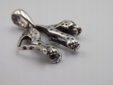 Stary srebrny damski wisiorek/zawieszka PANTERA srebro biżuteria VINTAGE