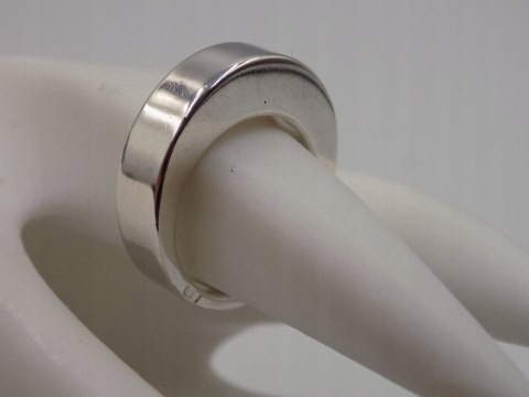 Stary srebrny piękny damski pierścionek/obrączka - r. 12 srebro 925 VINTAGE