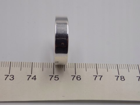 Stary srebrny piękny damski pierścionek/obrączka - r. 12 srebro 925 VINTAGE