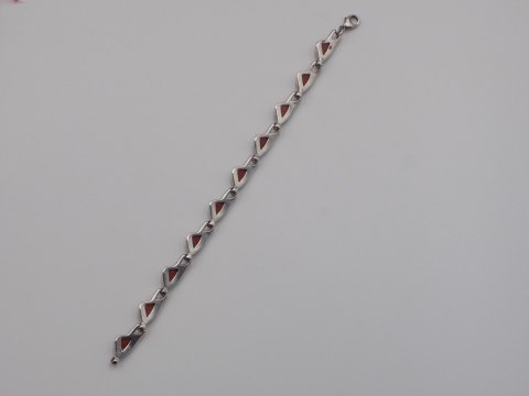 Piękna srebrna damska bransoletka PIASEK PUSTYNI srebro VINTAGE biżuteria