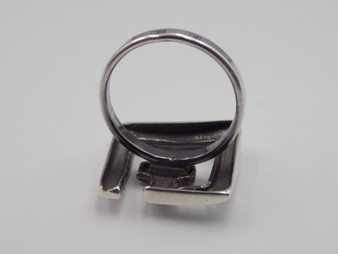 Piękny stary srebrny damski ażurowy pierścionek roz. 13 biżuteria VINTAGE