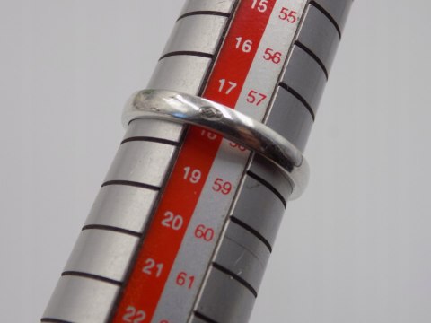 Piękny stary srebrny damski pierścionek BURSZTYN roz.18 biżuteria VINTAGE