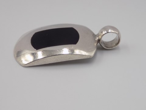 Piękny stary srebrny damski wisiorek/zawieszka EMALIA srebro 925 biżuteria