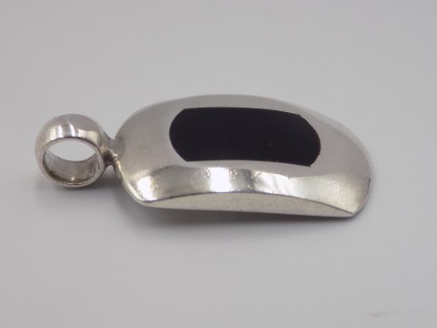 Piękny stary srebrny damski wisiorek/zawieszka EMALIA srebro 925 biżuteria