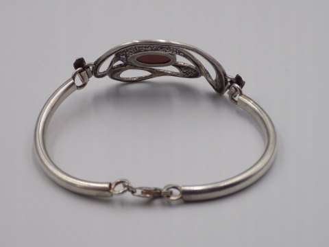 Stara srebrna bransoletka Piasek Pustyni srebro 925 VINTAGE biżuteria