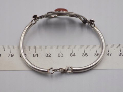 Stara srebrna bransoletka Piasek Pustyni srebro 925 VINTAGE biżuteria