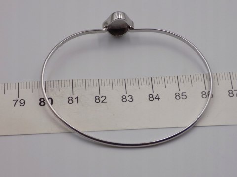 Stara srebrna bransoletka damska TEKA ONYKS - srebro 925 VINTAGE biżuteria