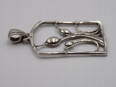 Stary srebrny damski wisiorek/zawieszka ażurowa srebro biżuteria VINTAGE