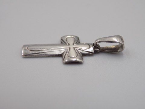 Stary srebrny wisiorek/zawieszka KRZYŻYK ITALY srebro 925 VINTAGE biżuteria