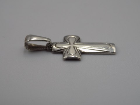 Stary srebrny wisiorek/zawieszka KRZYŻYK ITALY srebro 925 VINTAGE biżuteria