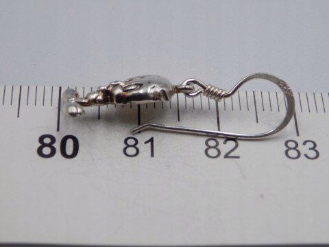 Piękne, damskie, dziecięce, srebrne kolczyki TWETTY srebro 925 biżuteria