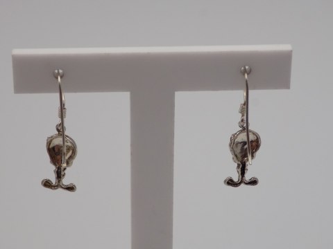 Piękne, damskie, dziecięce, srebrne kolczyki TWETTY srebro 925 biżuteria