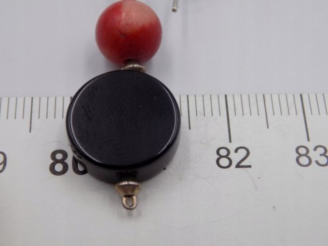 Piękne, stare, damskie, srebrne kolczyki OKYKS srebro 925 biżuteria VINTAGE