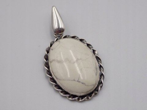 Stary damski srebrny wisiorek/zawieszka HOWLIT srebro 925 VINTAGE biżuteria