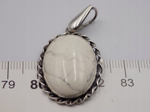 Stary damski srebrny wisiorek/zawieszka HOWLIT srebro 925 VINTAGE biżuteria