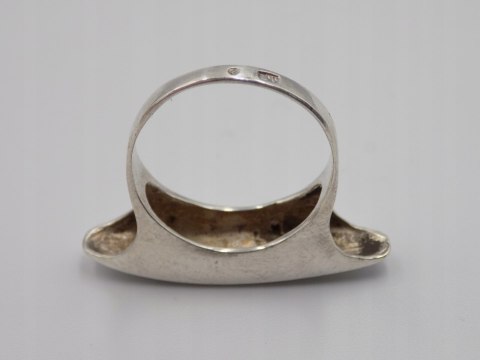 Stary, piękny, damski, srebrny pierścionek roz. 20 srebro VINTAGE biżuteria