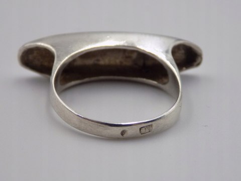 Stary, piękny, damski, srebrny pierścionek roz. 20 srebro VINTAGE biżuteria