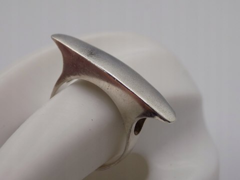 Stary, piękny, damski, srebrny pierścionek roz. 20 srebro VINTAGE biżuteria