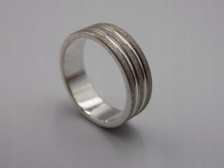 Stary, srebrny, damski, piękny pierścionek/obrączka roz. 9 srebro VINTAGE