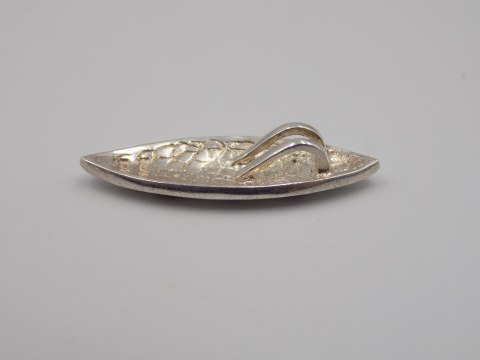 Stary, srebrny, damski wisiorek / zawieszka srebro 925 VINTAGE biżuteria