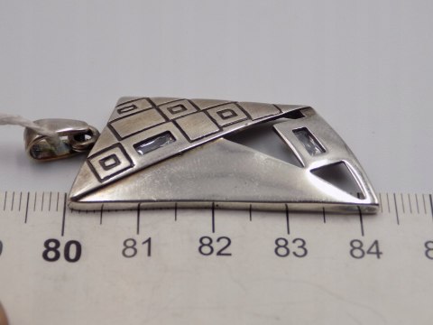 Stary, srebrny, damski wisiorek / zawieszka - srebro 925 VINTAGE biżuteria