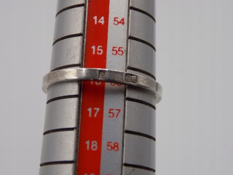 Stary, srebrny, pierścionek TURKUS roz. 16 srebro 925 VINTAGE biżuteria