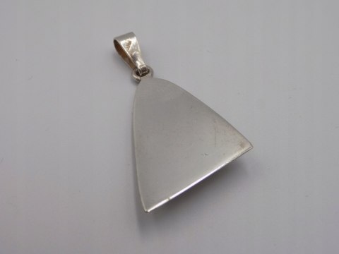 Stary, srebrny wisiorek/zawieszka BURSZTYN srebro 925 VINTAGE biżuteria