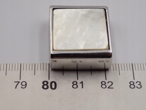 Stary,srebrny, wisiorek/zawieszka MASA PERŁOWA srebro 925 VINTAGE biżuteria