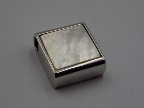 Stary,srebrny, wisiorek/zawieszka MASA PERŁOWA srebro 925 VINTAGE biżuteria