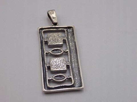 Stary, srebrny, wisiorek/zawieszka NOC KAIRU - srebro 925 VINTAGE biżuteria