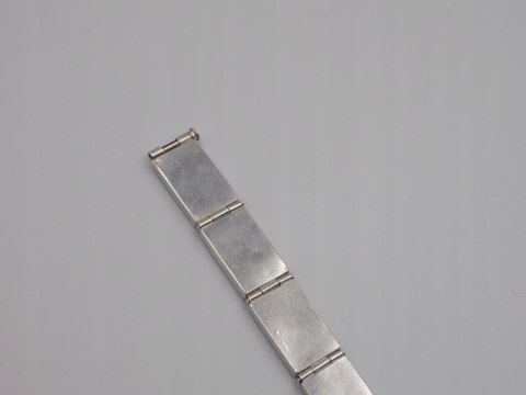 Piękna, stara, damska, srebrna bransoletka WZORKI, PROSTOKĄTY - srebro 925